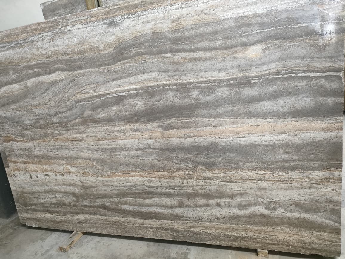 Imported Travertine - 3 I Travertine Dark Silver
